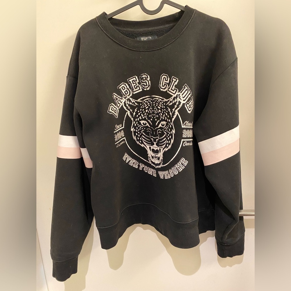 Brunette the Label Varsity Hoodie in Xs/S